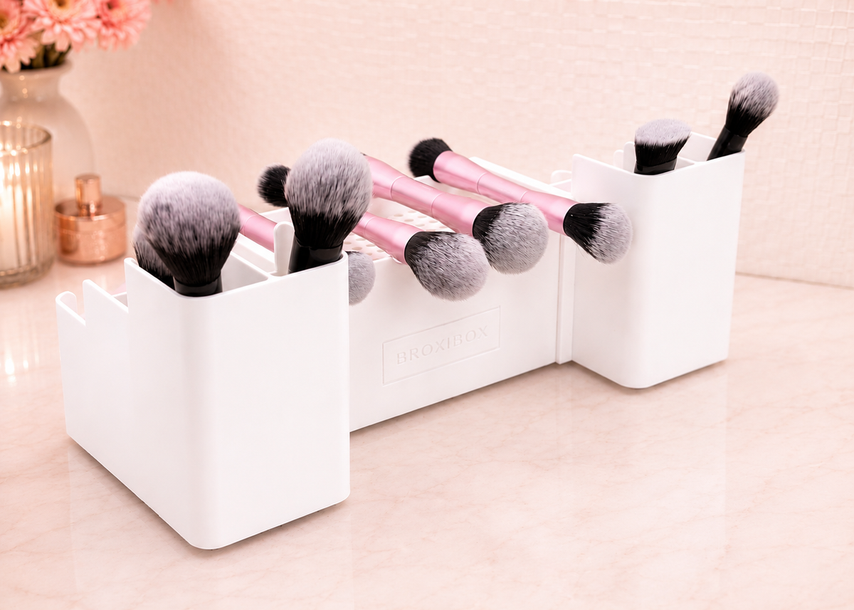 *Side columns prevent the bristles from touching a surface